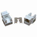 Cat3 / Telephone Keystone Jacks para 6p4c